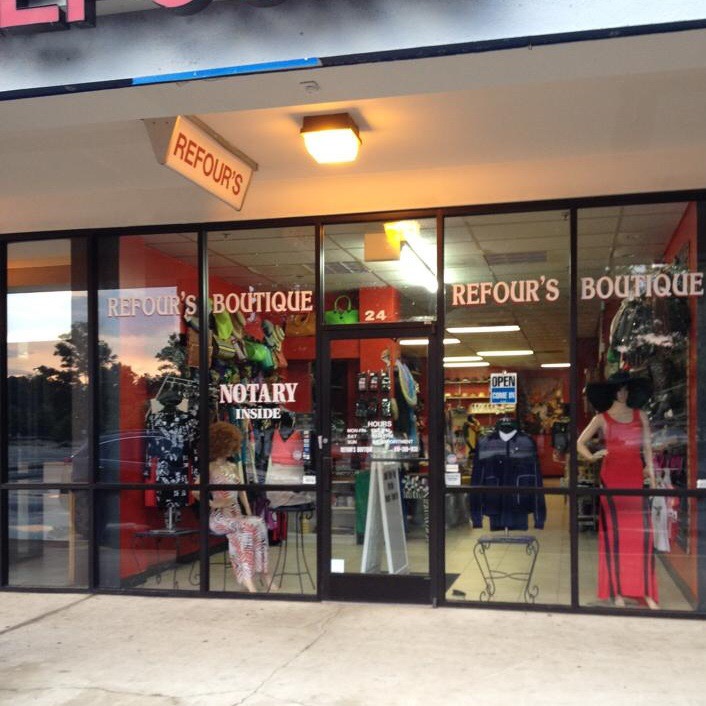 Refour’s Boutique storefront